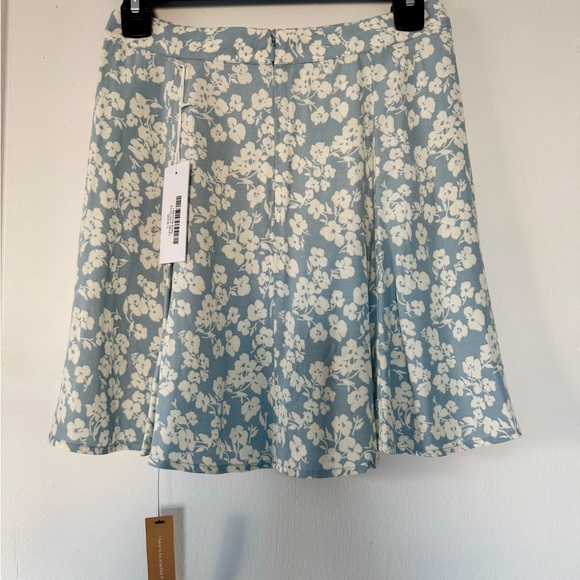 Reformation Flounce Sofie Floral Mini Skirt - Picture 3 of 6